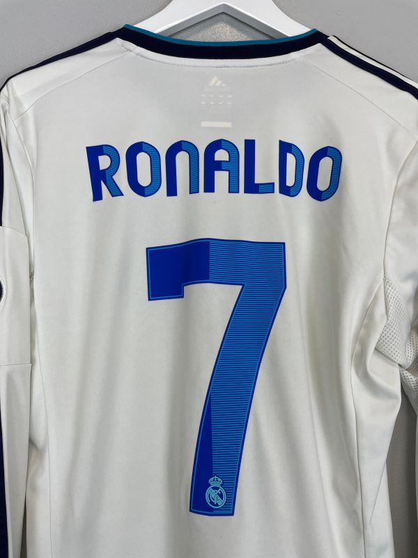 2012 13 REAL MADRID RONALDO #7 L S HOME SHIRT (M) ADIDAS Online now