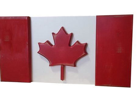 Wooden Canada Flag plaque Online Hot Sale