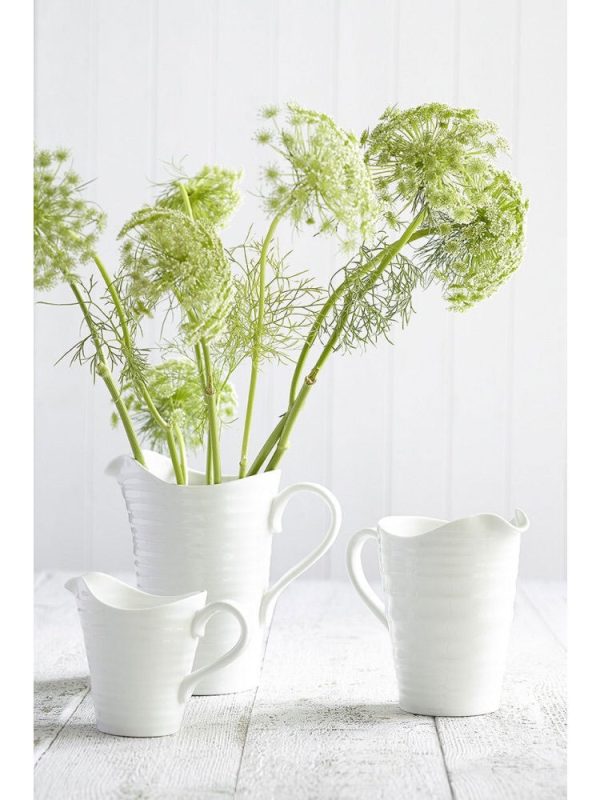 Large Pitcher 3pt-White Cheap