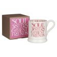 Pink Toast Soul Sisters Half Pint Boxed Mug on Sale