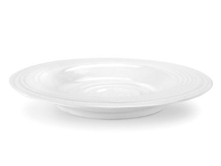 Sophie Conran for Portmeirion White Rimmed Soup Plate For Cheap