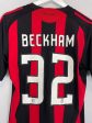 2008 09 AC MILAN BECKHAM #23 HOME SHIRT (S) ADIDAS Supply