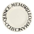 Black Toast Quince 8 1 2 Inch Plate Online Hot Sale