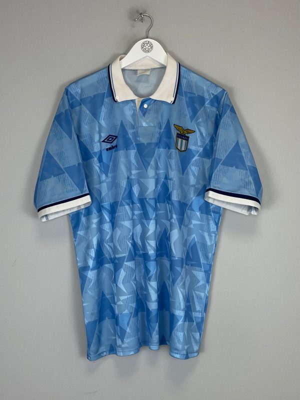 1989 91 LAZIO #3 HOME SHIRT (L) UMBRO Online now