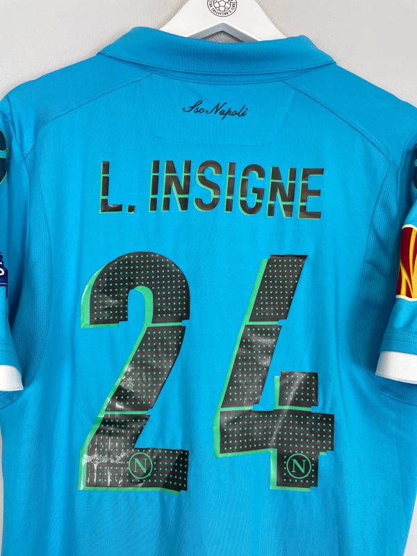 2014 15 NAPOLI L.INSIGNE #24 E L HOME SHIRT (XXL) MACRON For Discount