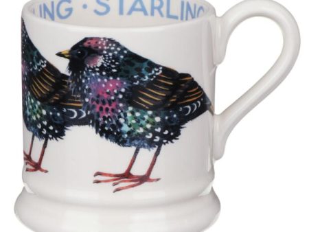 Birds Starling Half Pint Mug on Sale