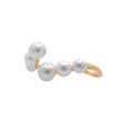 Jay Feder 18k Yellow Gold Pearl Crossover Ring Cheap