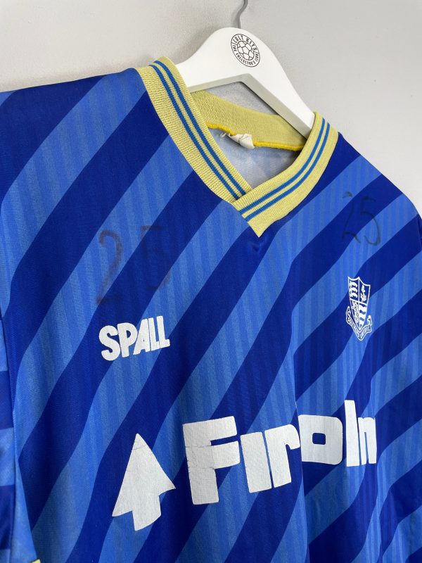 1988 89 SOUTHEND UNITED *MATCH WORN* HOME SHIRT (L) SPALL Fashion