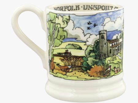 Landscapes Of Dreams Norfolk Coast 1 2 Pint Mug For Cheap