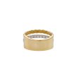 JAY FEDER 14K TWO TONE GOLD DIAMOND BRAIDED BAND RING For Cheap