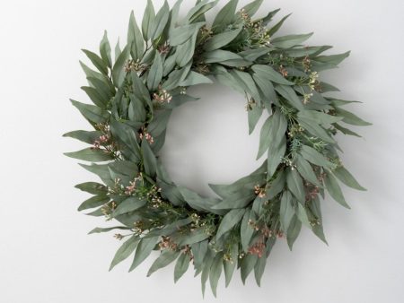 BLADE EUCALYPTUS WREATH Hot on Sale