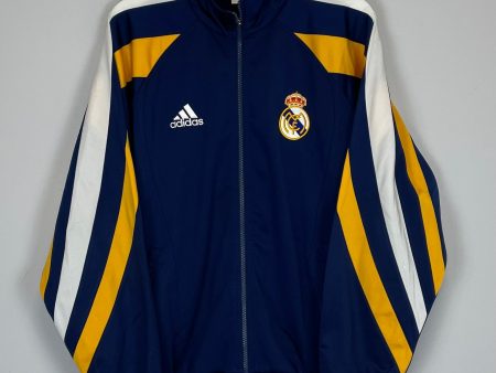 1998 99 REAL MADRID TRACKSUIT TOP (M) ADIDAS For Discount