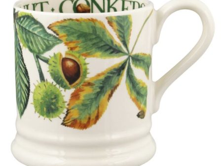 Trees & Leaves Horse Chestnut & Conker 1 2 Pint Mug Discount