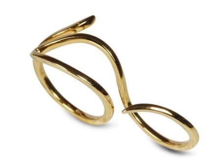 Kavant & Sharart 18K Yellow Gold Le Phoenix Double Wrap Ring For Cheap