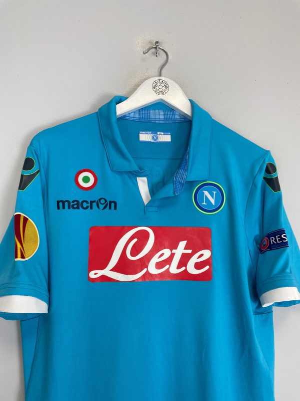 2014 15 NAPOLI L.INSIGNE #24 E L HOME SHIRT (XXL) MACRON For Discount