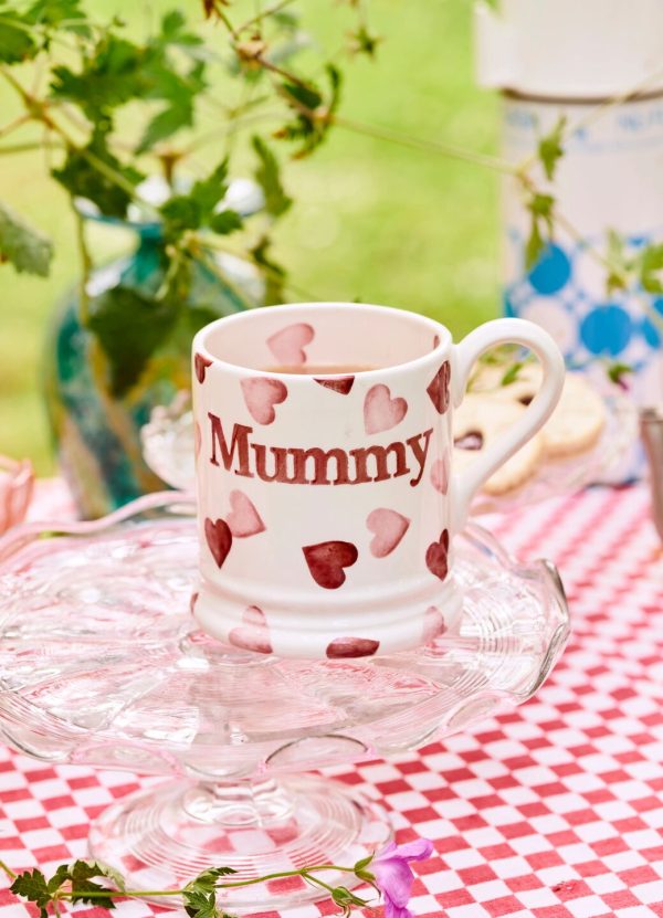 Pink Hearts Mummy 1 2 Pint Mug Online