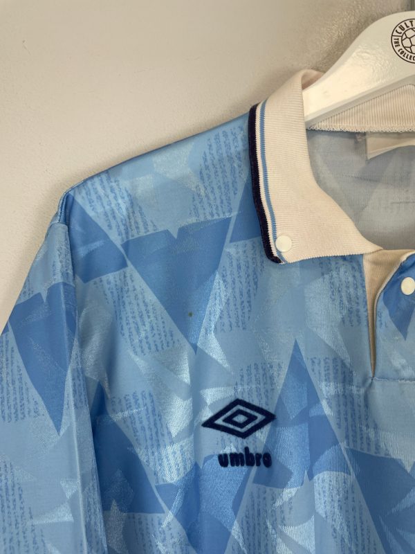 1989 91 LAZIO #3 HOME SHIRT (L) UMBRO Online now