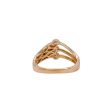 Jay Feder 14k Yellow Gold Diamond Bezel Set Ring Hot on Sale