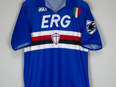 1990 92 SAMPDORIA HOME SHIRT (M) ASICS Online