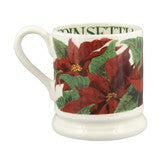 Poinsettia 1 2 Pint Mug Fashion