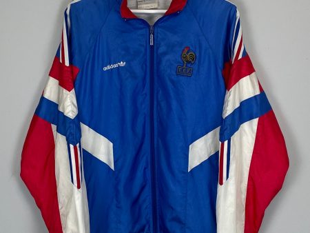 1990 92 FRANCE TRACK JACKET (M) ADIDAS Online Hot Sale