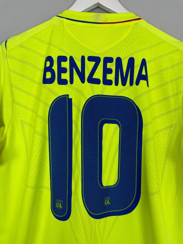 2008 09 LYON BENZEMA #10 THIRD SHIRT (M) ADIDAS Sale