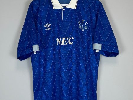 1988 91 EVERTON HOME SHIRT (XL) UMBRO Hot on Sale