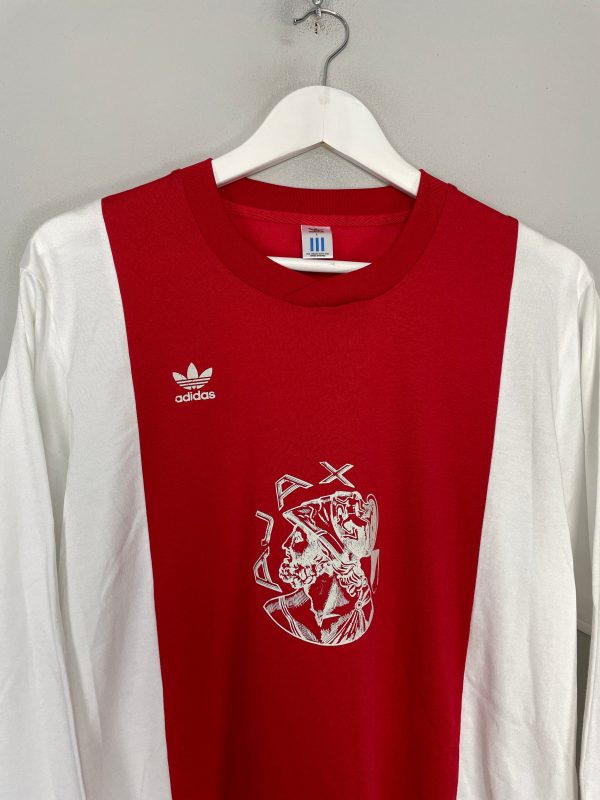 1972 AJAX ADIDAS ORIGINALS L S HOME SHIRT (L) Online Hot Sale