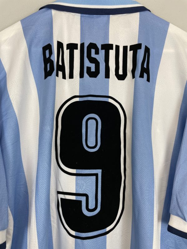 1999 00 ARGENTINA BATISTUTA #9 HOME SHIRT (XL) REEBOK Online now