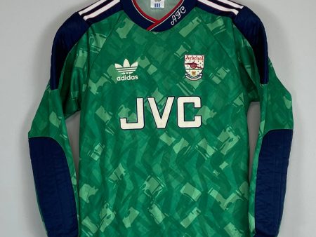 1990 91 ARSENAL GK SHIRT (S) ADIDAS Hot on Sale