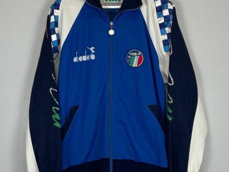 1990 92 ITALY TRACK JACKET (XL) DIADORA For Discount