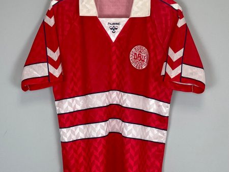 1988 90 DENMARK HOME SHIRT (L) HUMMEL Online now