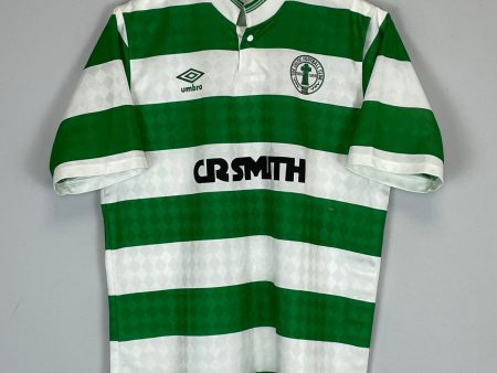 1987 89 CELTIC HOME SHIRT (M) UMBRO Discount