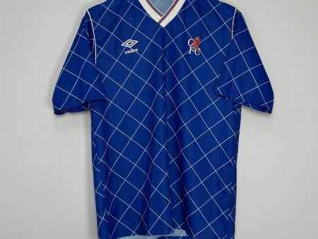 1987 89 CHELSEA HOME SHIRT (M) UMBRO Online Sale