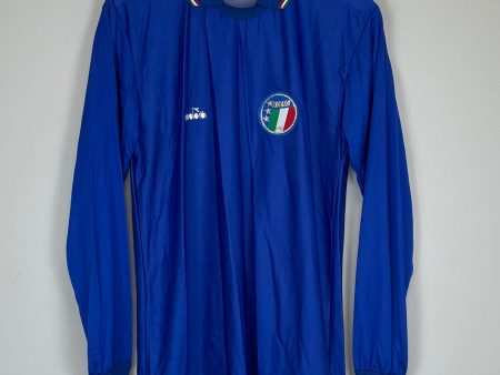 1986 90 ITALY L S HOME SHIRT (L) DIADORA Supply