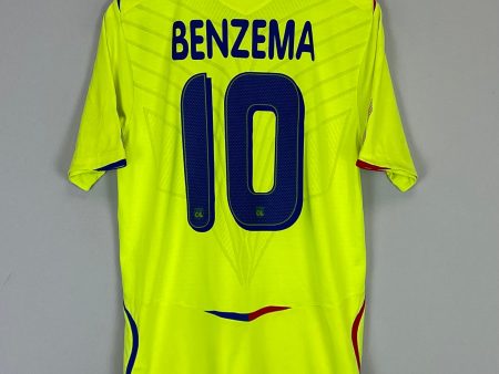 2008 09 LYON BENZEMA #10 THIRD SHIRT (M) ADIDAS Sale