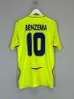 2008 09 LYON BENZEMA #10 THIRD SHIRT (M) ADIDAS Sale