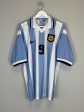 1999 00 ARGENTINA BATISTUTA #9 HOME SHIRT (XL) REEBOK Online now