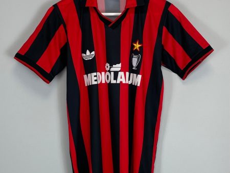 1990 92 AC MILAN HOME SHIRT (S) ADIDAS For Discount