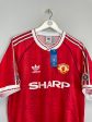 1990 92 MANCHESTER UNITED #11 *BNWT* HOME SHIRT (XL) ADIDAS ORIGINALS Supply