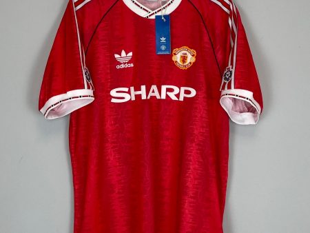 1990 92 MANCHESTER UNITED #11 *BNWT* HOME SHIRT (XL) ADIDAS ORIGINALS Supply