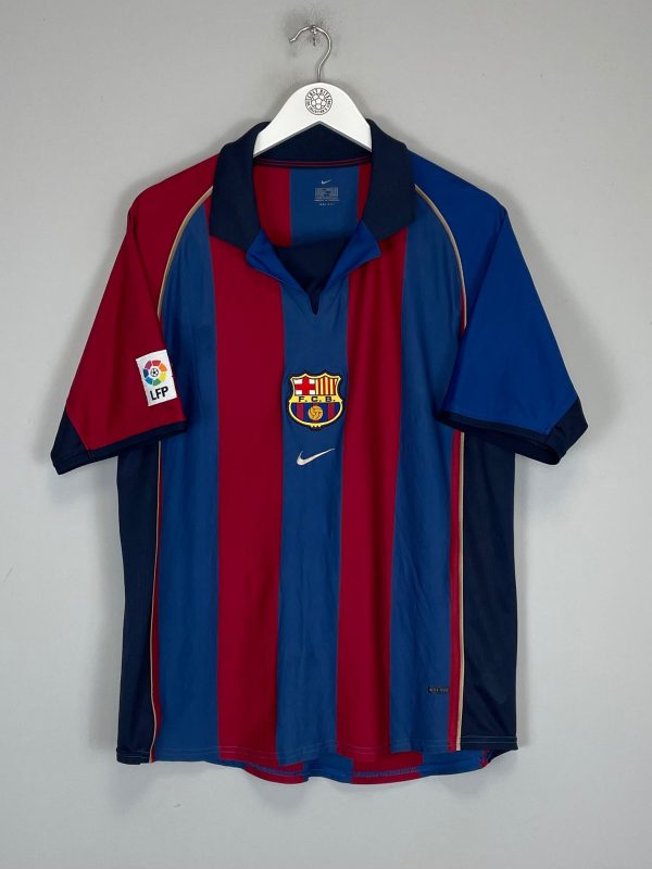 2001 02 BARCELONA LUIS ENRIQUE #21 HOME SHIRT (L) NIKE Online now