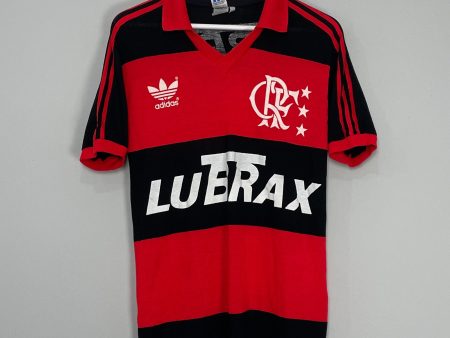 1989 90 FLAMENGO #9 HOME SHIRT (M) ADIDAS Online now